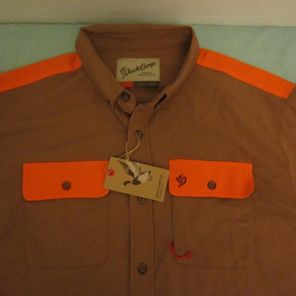 duck camp co Lightweight Shirt Upland Hunting 2XL - Picture 2 of 8